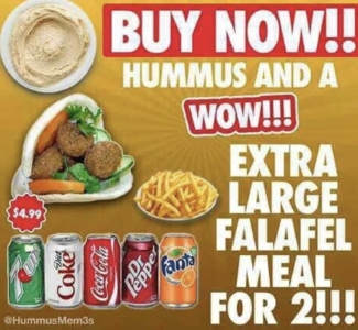 BUY NOW!! HUMMUS AND A WOW!!!